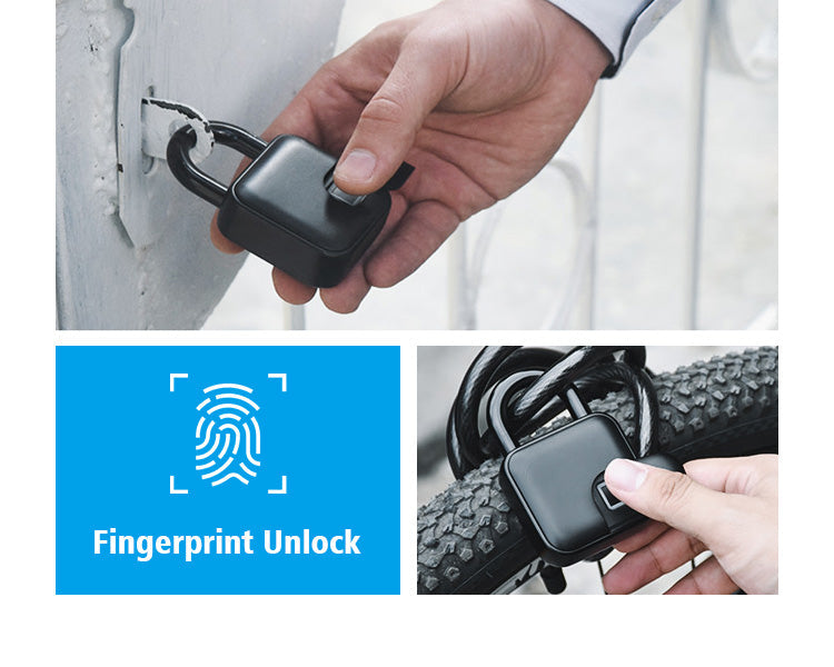 SmartUK P2 Smart Fingerprint Padlock
