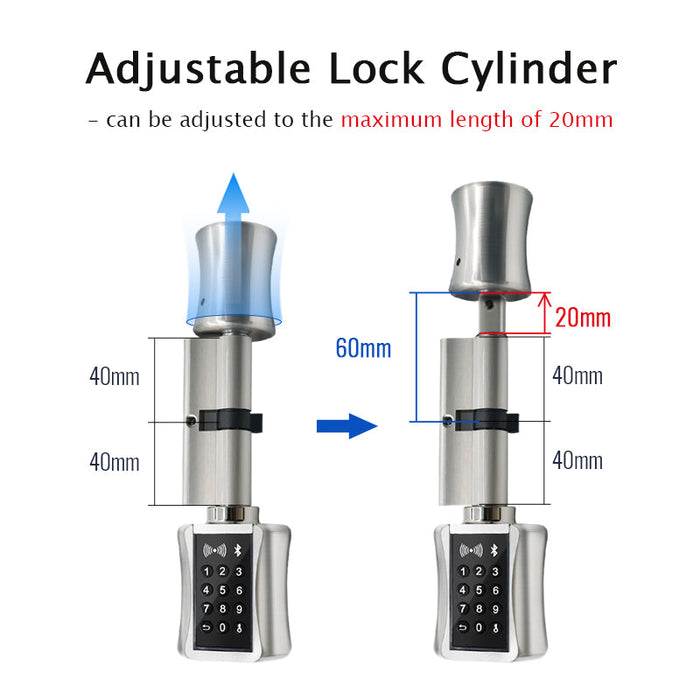SmartUK R3-1 Smart Code Cylinder Lock