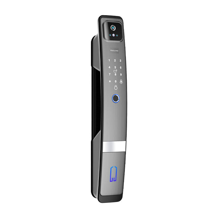 SmartUK F2 2022 Design Wireless Automatic Tuya Wifi 3D Face ID Lock with Camera
