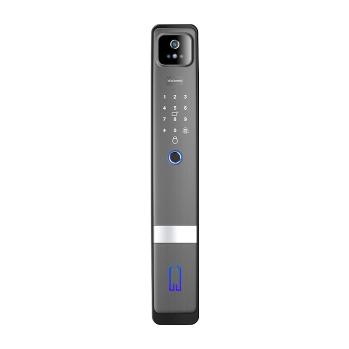 SmartUK F2 2022 Design Wireless Automatic Tuya Wifi 3D Face ID Lock with Camera