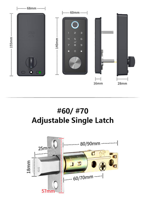 SmartUK R10-T1 Smart Deadbolt Lock