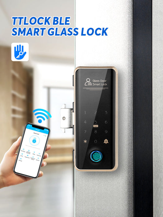 SmartUK G04 Smart Fingerprint Glass Lock
